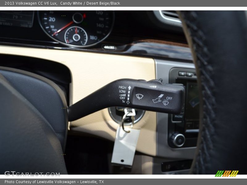 Candy White / Desert Beige/Black 2013 Volkswagen CC V6 Lux