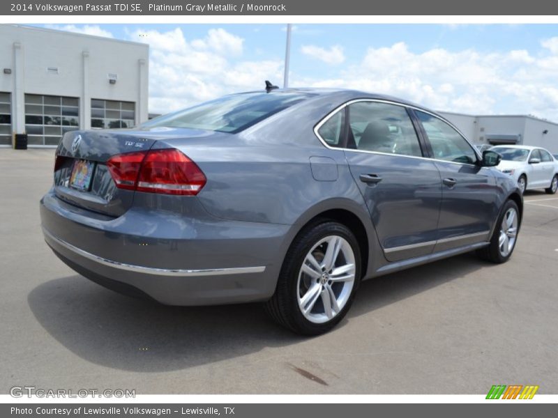 Platinum Gray Metallic / Moonrock 2014 Volkswagen Passat TDI SE