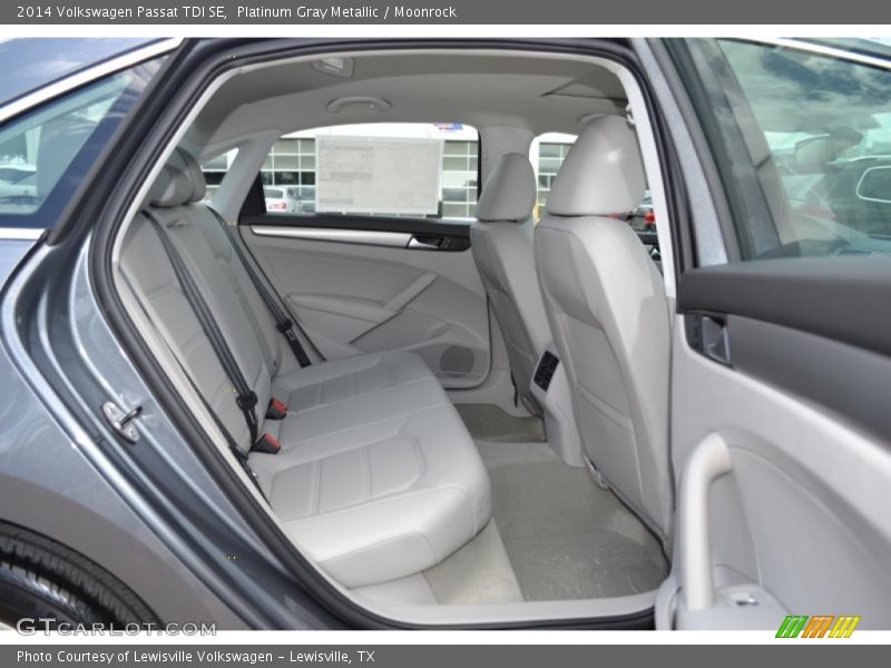 Platinum Gray Metallic / Moonrock 2014 Volkswagen Passat TDI SE