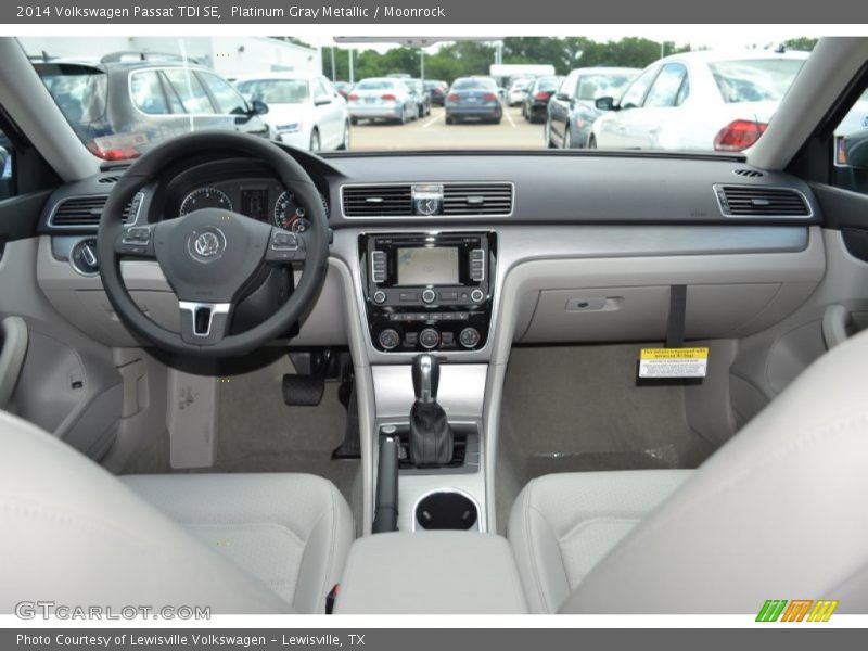 Platinum Gray Metallic / Moonrock 2014 Volkswagen Passat TDI SE