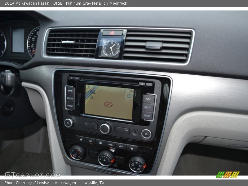 Platinum Gray Metallic / Moonrock 2014 Volkswagen Passat TDI SE