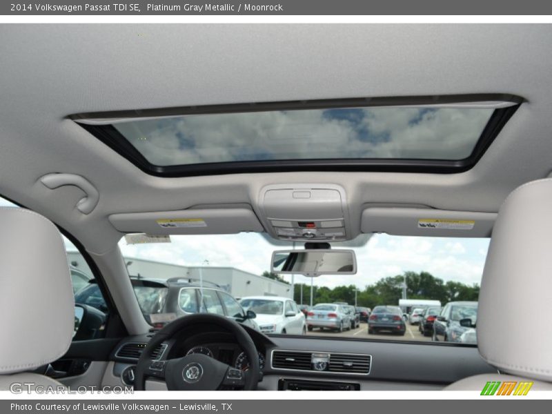 Platinum Gray Metallic / Moonrock 2014 Volkswagen Passat TDI SE