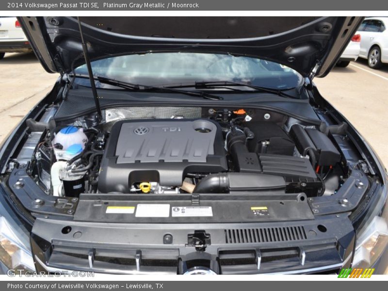 Platinum Gray Metallic / Moonrock 2014 Volkswagen Passat TDI SE