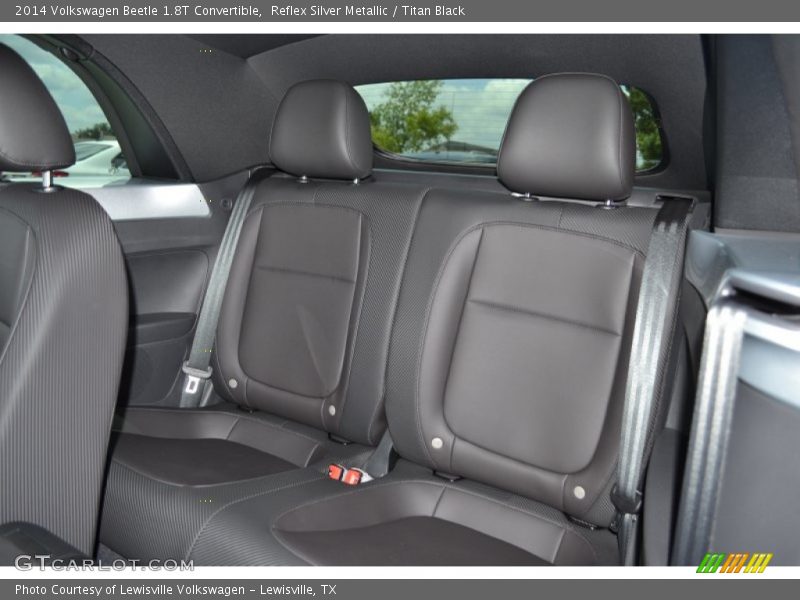 Reflex Silver Metallic / Titan Black 2014 Volkswagen Beetle 1.8T Convertible