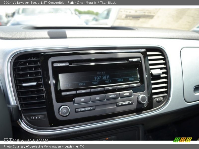 Audio System of 2014 Beetle 1.8T Convertible