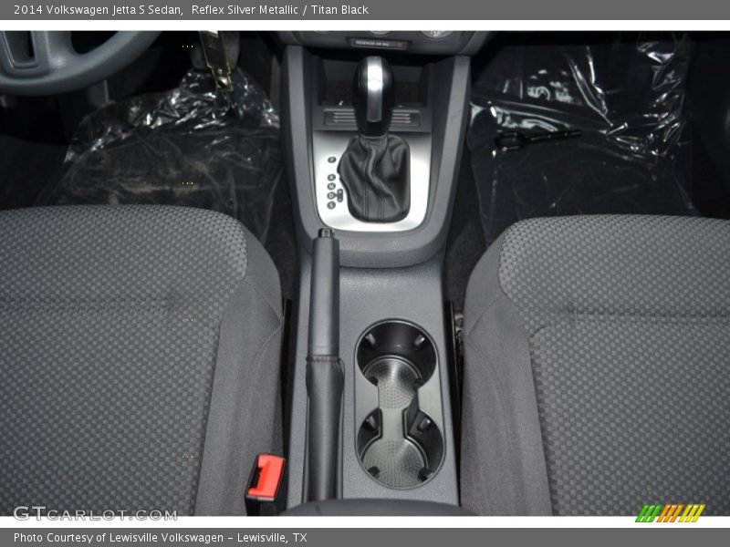 Reflex Silver Metallic / Titan Black 2014 Volkswagen Jetta S Sedan