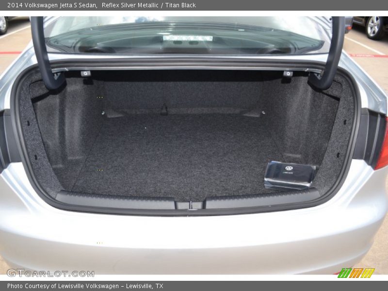 Reflex Silver Metallic / Titan Black 2014 Volkswagen Jetta S Sedan