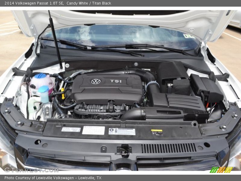 Candy White / Titan Black 2014 Volkswagen Passat 1.8T SE