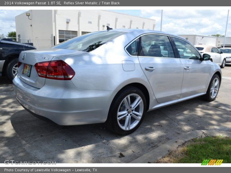 Reflex Silver Metallic / Titan Black 2014 Volkswagen Passat 1.8T SE