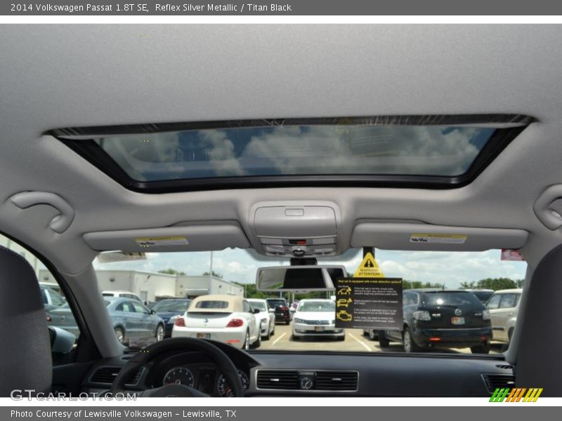 Reflex Silver Metallic / Titan Black 2014 Volkswagen Passat 1.8T SE