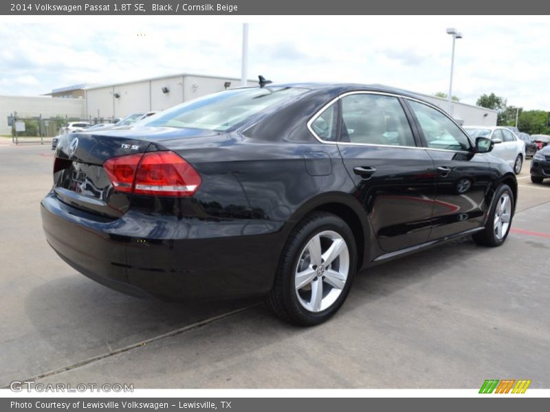 Black / Cornsilk Beige 2014 Volkswagen Passat 1.8T SE
