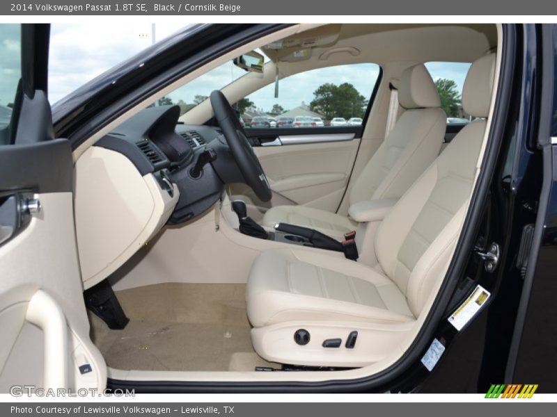 Black / Cornsilk Beige 2014 Volkswagen Passat 1.8T SE