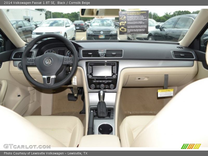 Black / Cornsilk Beige 2014 Volkswagen Passat 1.8T SE