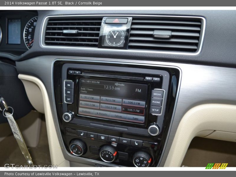 Black / Cornsilk Beige 2014 Volkswagen Passat 1.8T SE