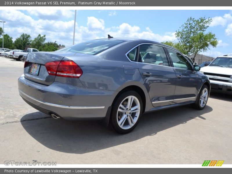 Platinum Gray Metallic / Moonrock 2014 Volkswagen Passat V6 SEL Premium