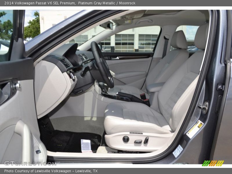 Platinum Gray Metallic / Moonrock 2014 Volkswagen Passat V6 SEL Premium