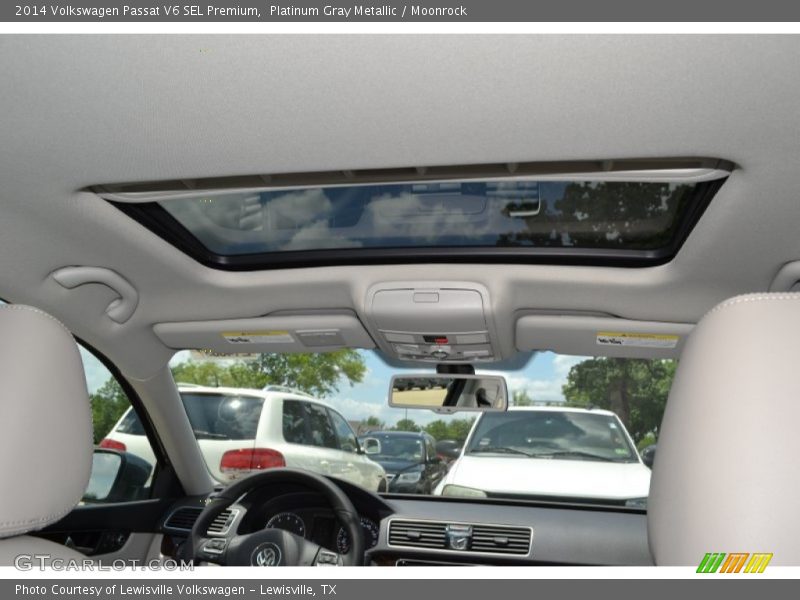 Platinum Gray Metallic / Moonrock 2014 Volkswagen Passat V6 SEL Premium