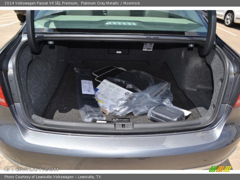  2014 Passat V6 SEL Premium Trunk