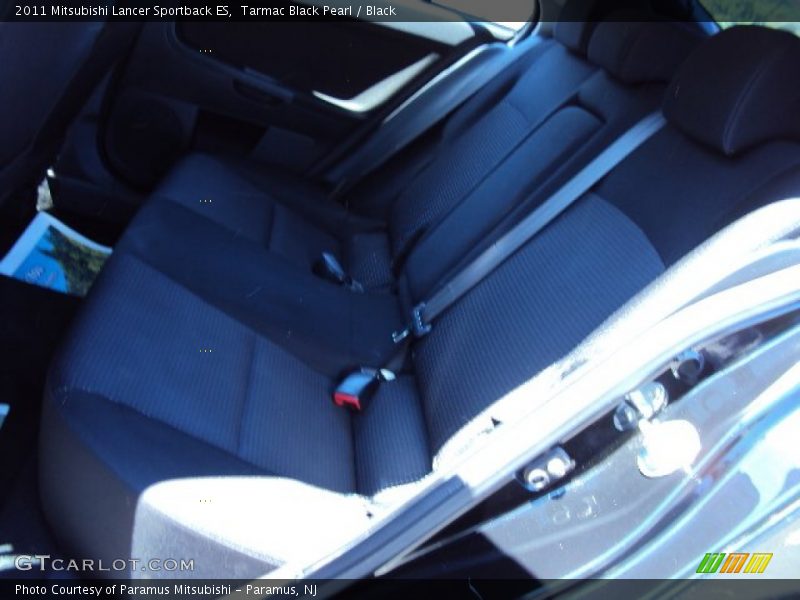 Tarmac Black Pearl / Black 2011 Mitsubishi Lancer Sportback ES