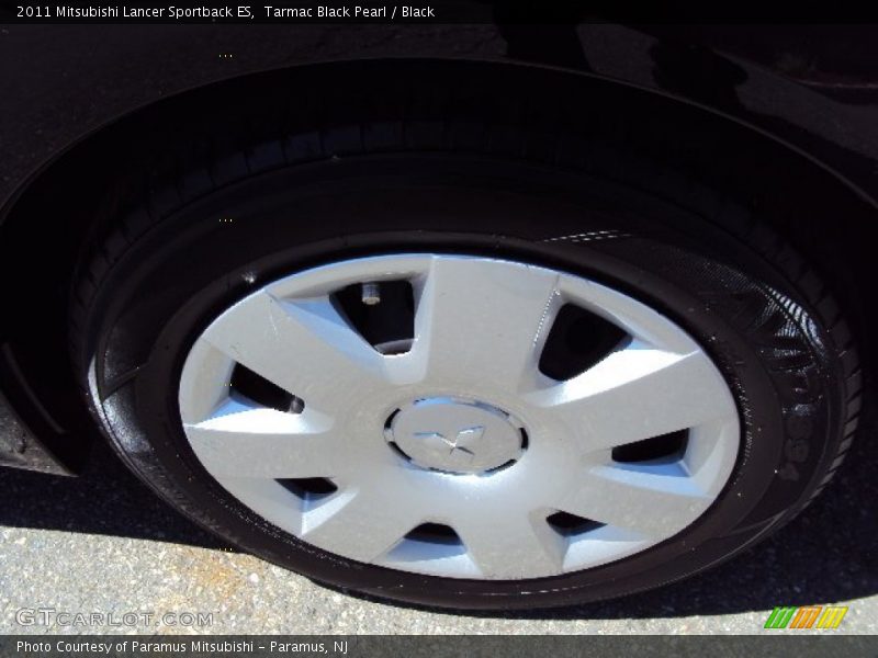 Tarmac Black Pearl / Black 2011 Mitsubishi Lancer Sportback ES
