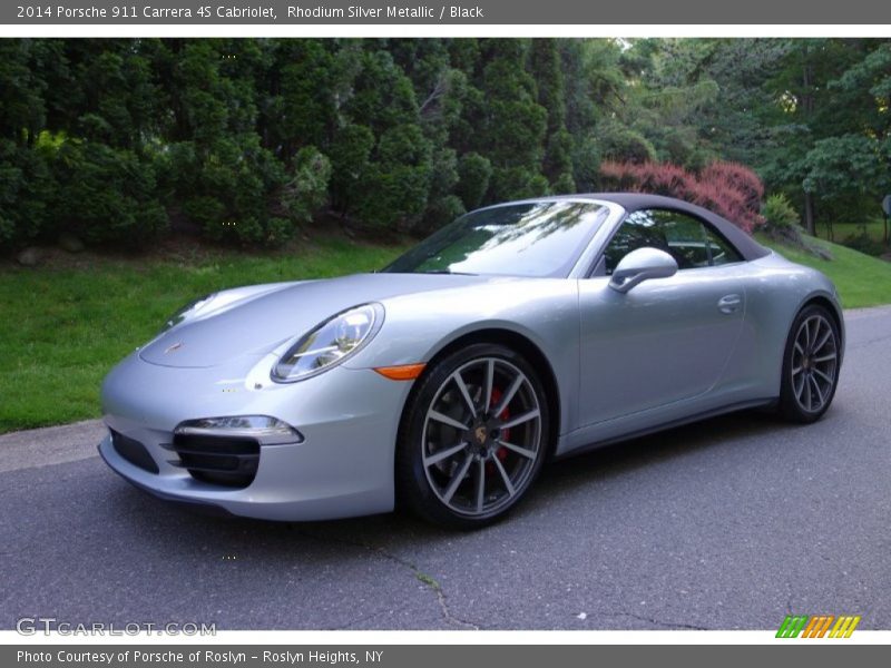 Front 3/4 View of 2014 911 Carrera 4S Cabriolet