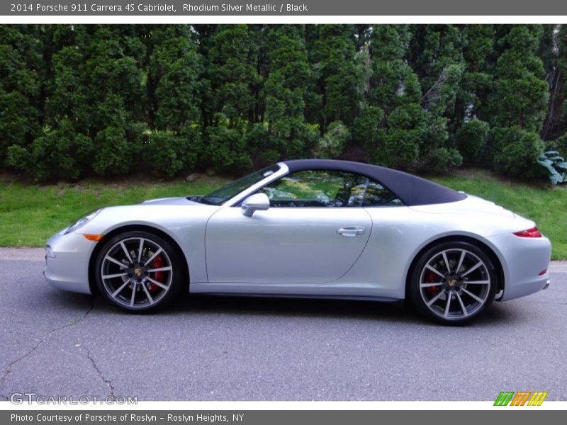  2014 911 Carrera 4S Cabriolet Rhodium Silver Metallic