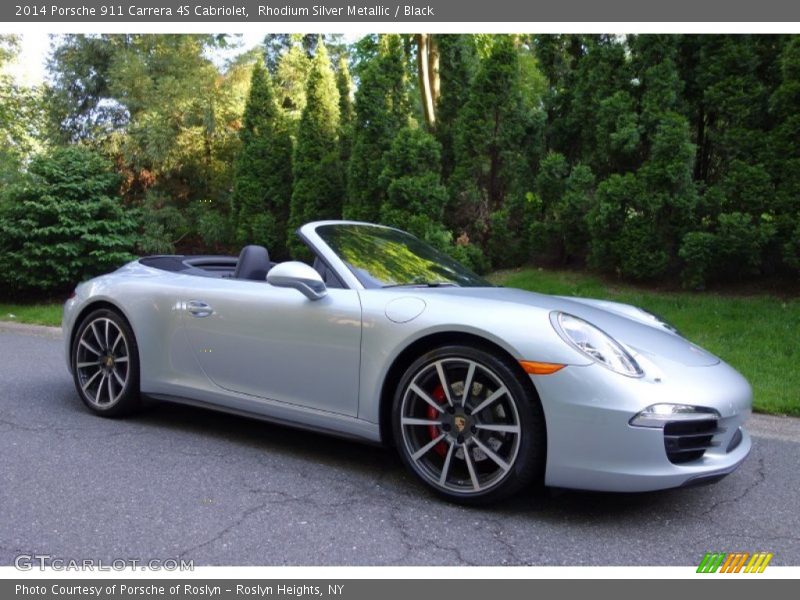  2014 911 Carrera 4S Cabriolet Rhodium Silver Metallic