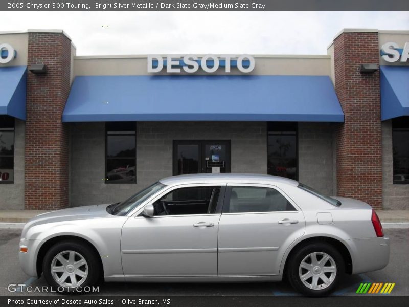 Bright Silver Metallic / Dark Slate Gray/Medium Slate Gray 2005 Chrysler 300 Touring