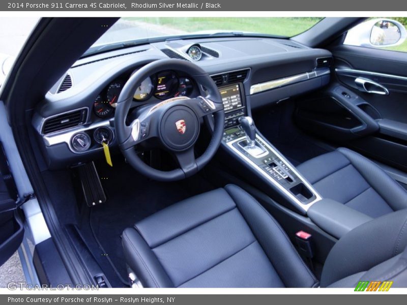  2014 911 Carrera 4S Cabriolet Black Interior