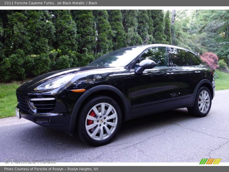 Jet Black Metallic / Black 2011 Porsche Cayenne Turbo
