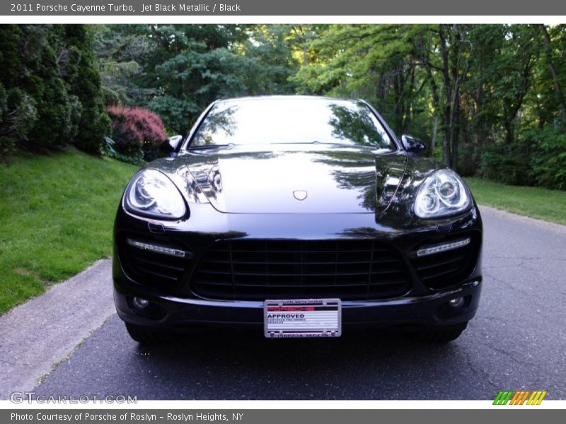 Jet Black Metallic / Black 2011 Porsche Cayenne Turbo