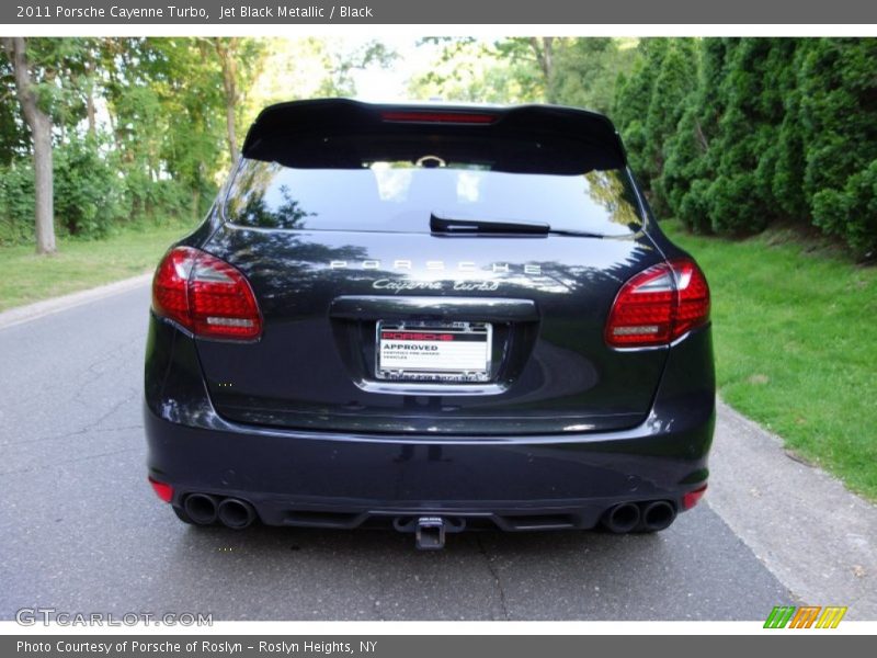 Jet Black Metallic / Black 2011 Porsche Cayenne Turbo