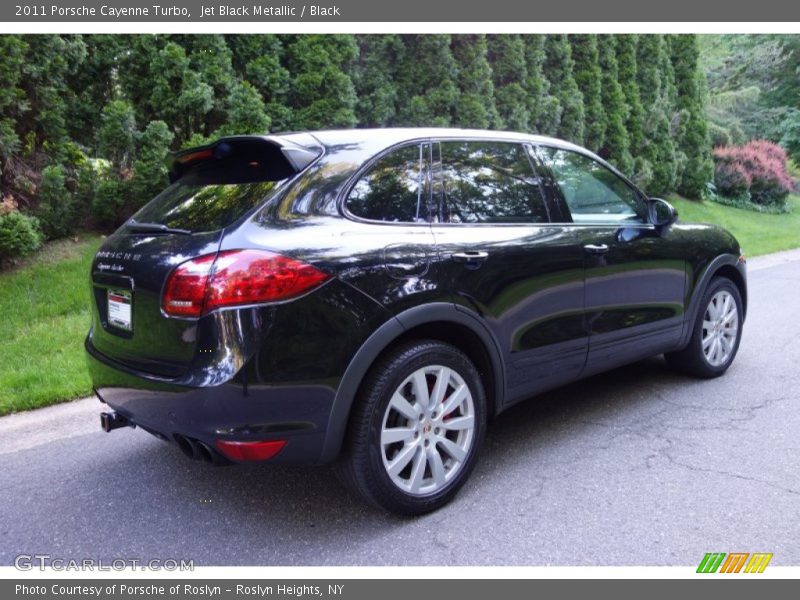 Jet Black Metallic / Black 2011 Porsche Cayenne Turbo