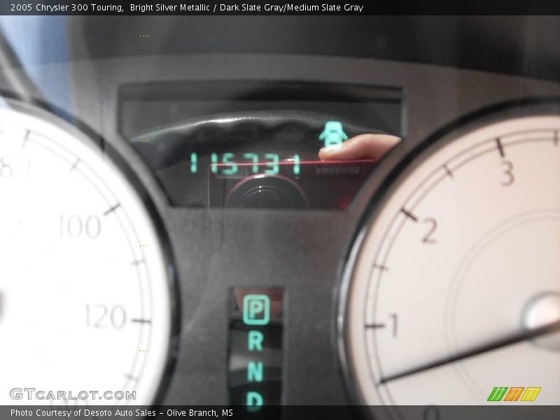 Bright Silver Metallic / Dark Slate Gray/Medium Slate Gray 2005 Chrysler 300 Touring