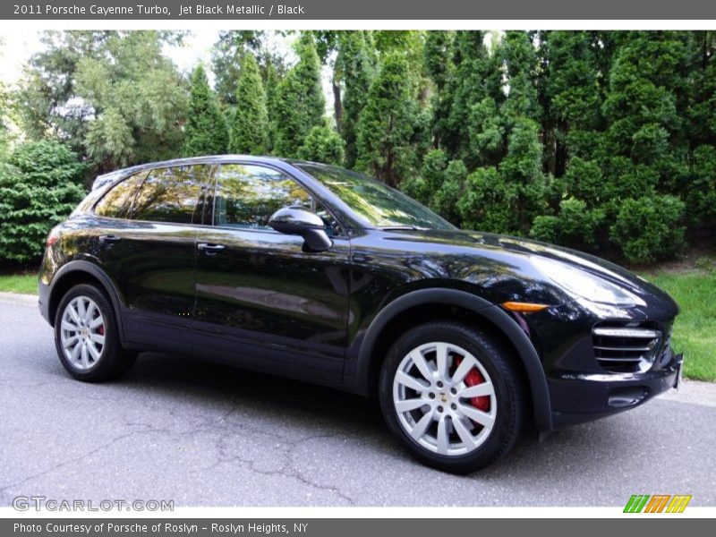 Jet Black Metallic / Black 2011 Porsche Cayenne Turbo