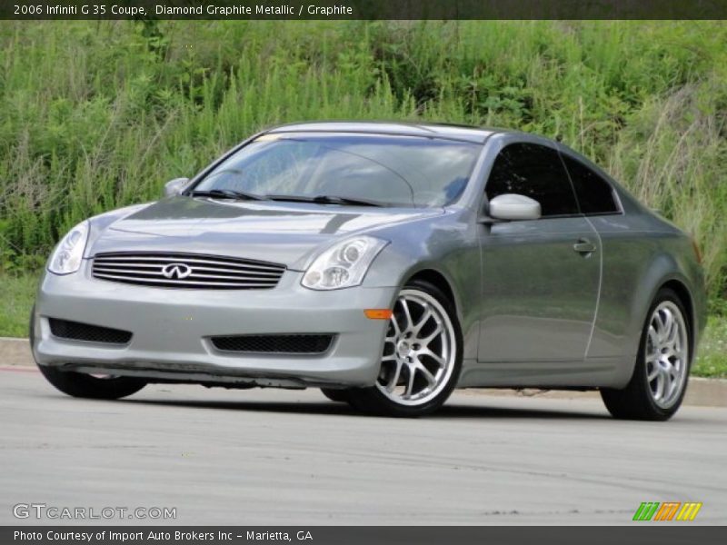 Diamond Graphite Metallic / Graphite 2006 Infiniti G 35 Coupe