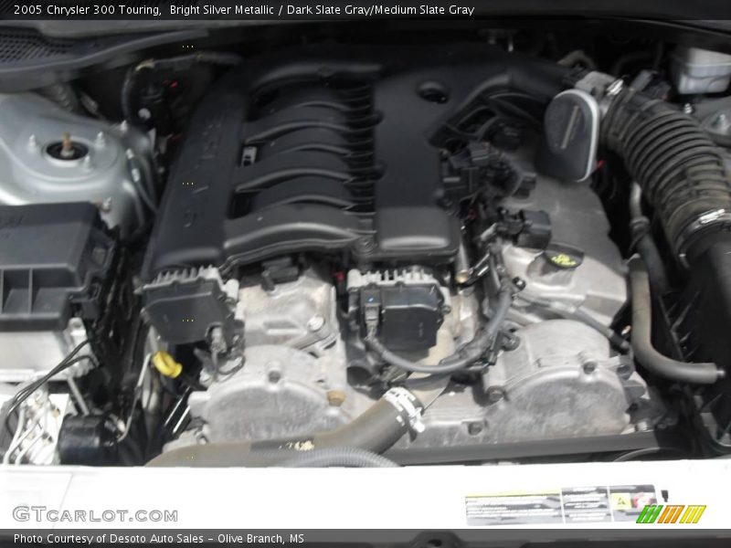 Bright Silver Metallic / Dark Slate Gray/Medium Slate Gray 2005 Chrysler 300 Touring