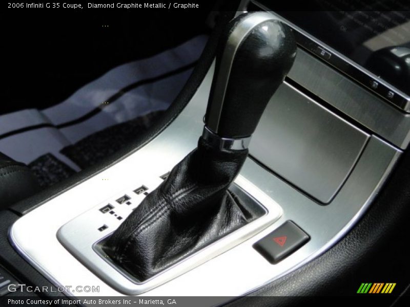 Diamond Graphite Metallic / Graphite 2006 Infiniti G 35 Coupe