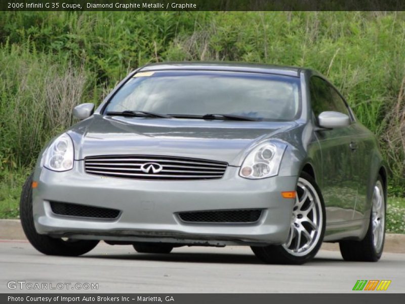 Diamond Graphite Metallic / Graphite 2006 Infiniti G 35 Coupe