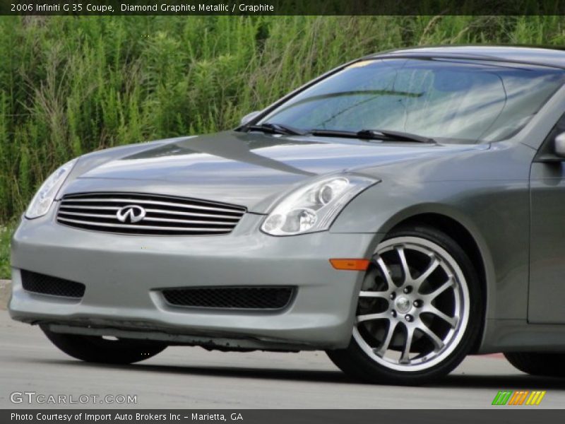 Diamond Graphite Metallic / Graphite 2006 Infiniti G 35 Coupe