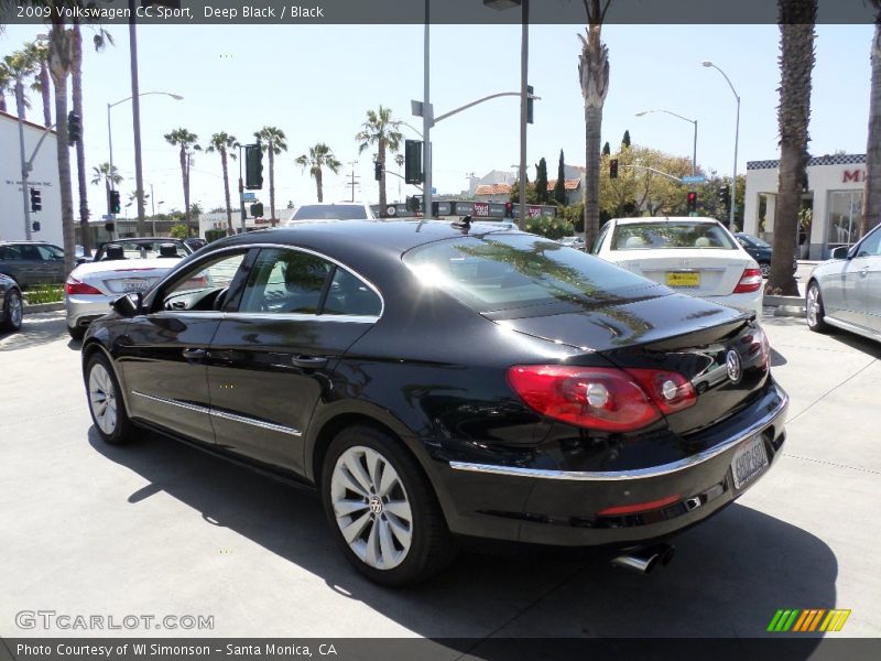 Deep Black / Black 2009 Volkswagen CC Sport