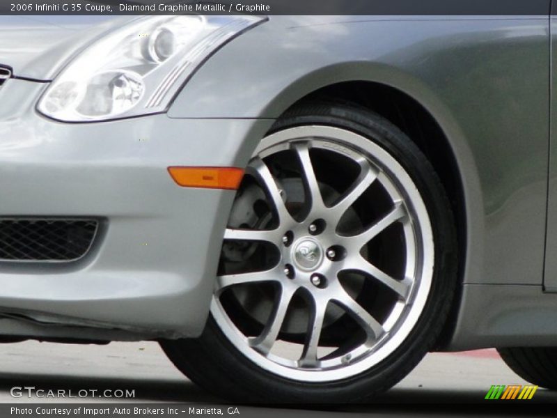 Diamond Graphite Metallic / Graphite 2006 Infiniti G 35 Coupe