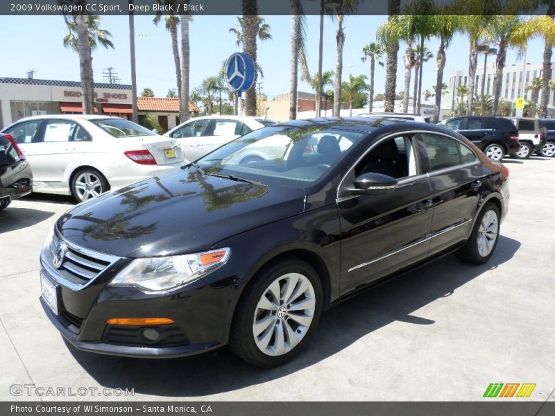 Deep Black / Black 2009 Volkswagen CC Sport