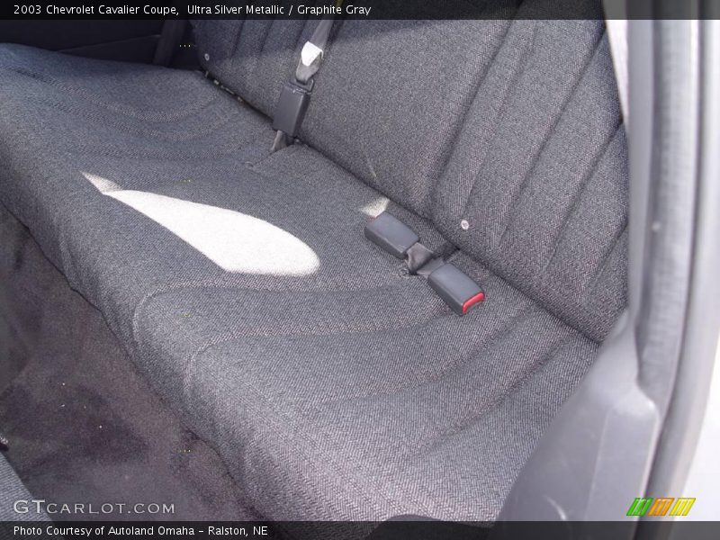 Ultra Silver Metallic / Graphite Gray 2003 Chevrolet Cavalier Coupe