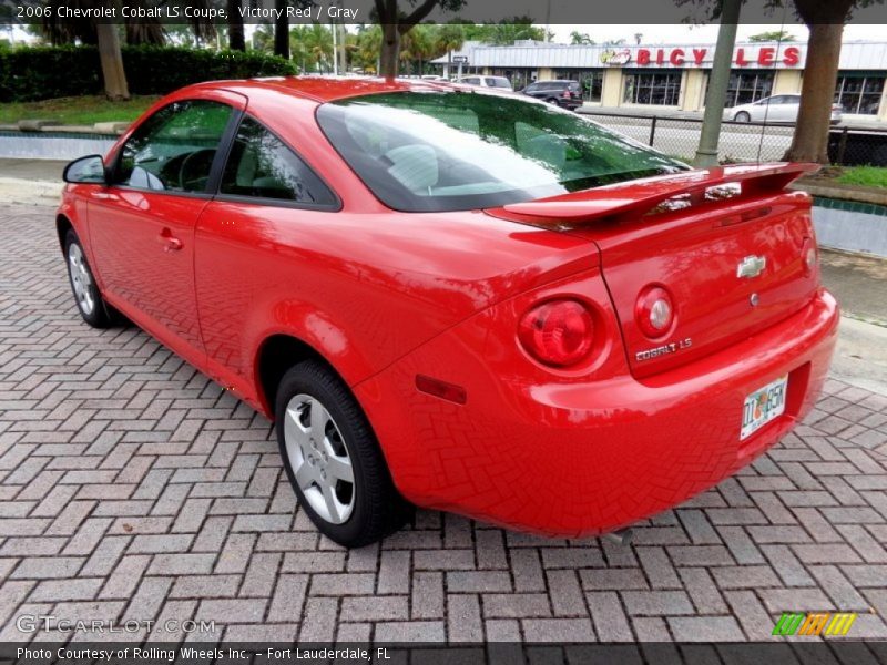 Victory Red / Gray 2006 Chevrolet Cobalt LS Coupe