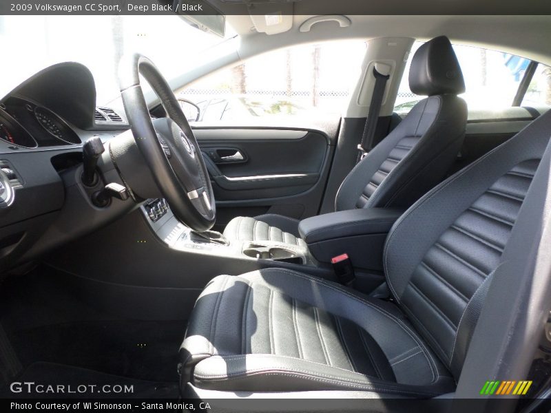 Deep Black / Black 2009 Volkswagen CC Sport
