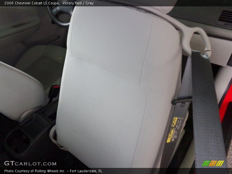 Victory Red / Gray 2006 Chevrolet Cobalt LS Coupe