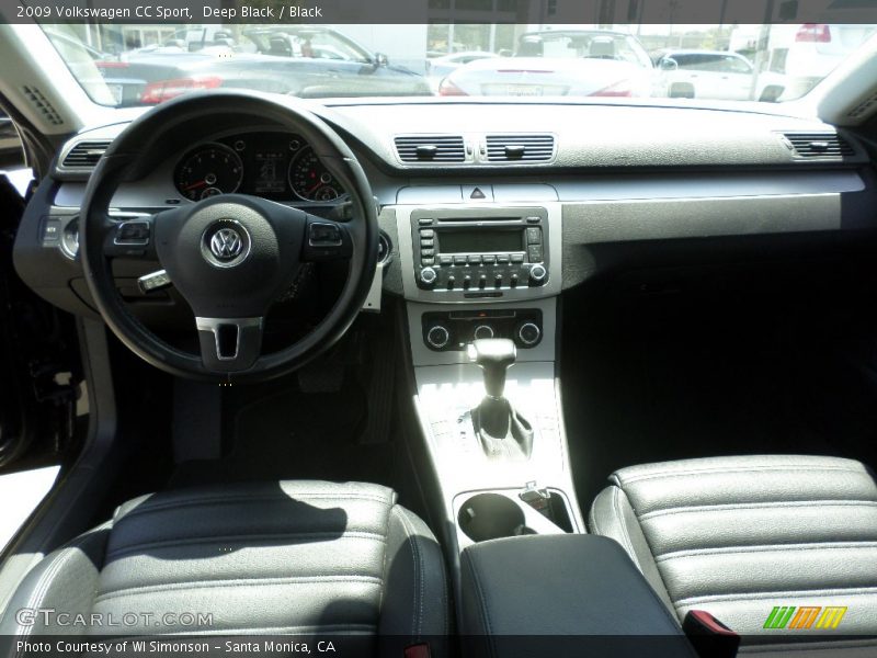 Deep Black / Black 2009 Volkswagen CC Sport