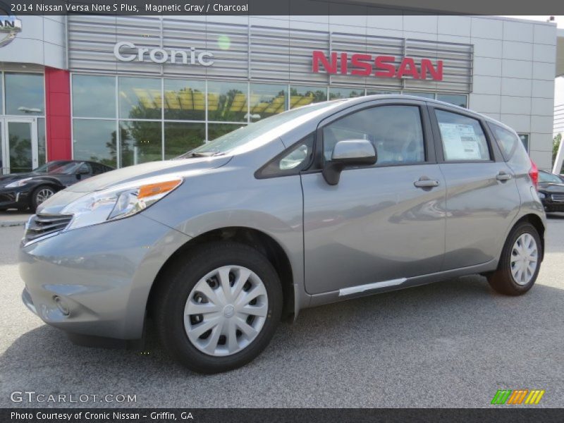 Magnetic Gray / Charcoal 2014 Nissan Versa Note S Plus