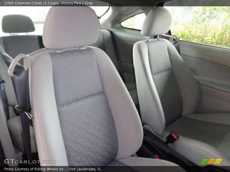 Front Seat of 2006 Cobalt LS Coupe